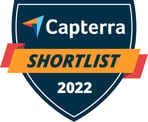 Capterra shortlist 2022 award