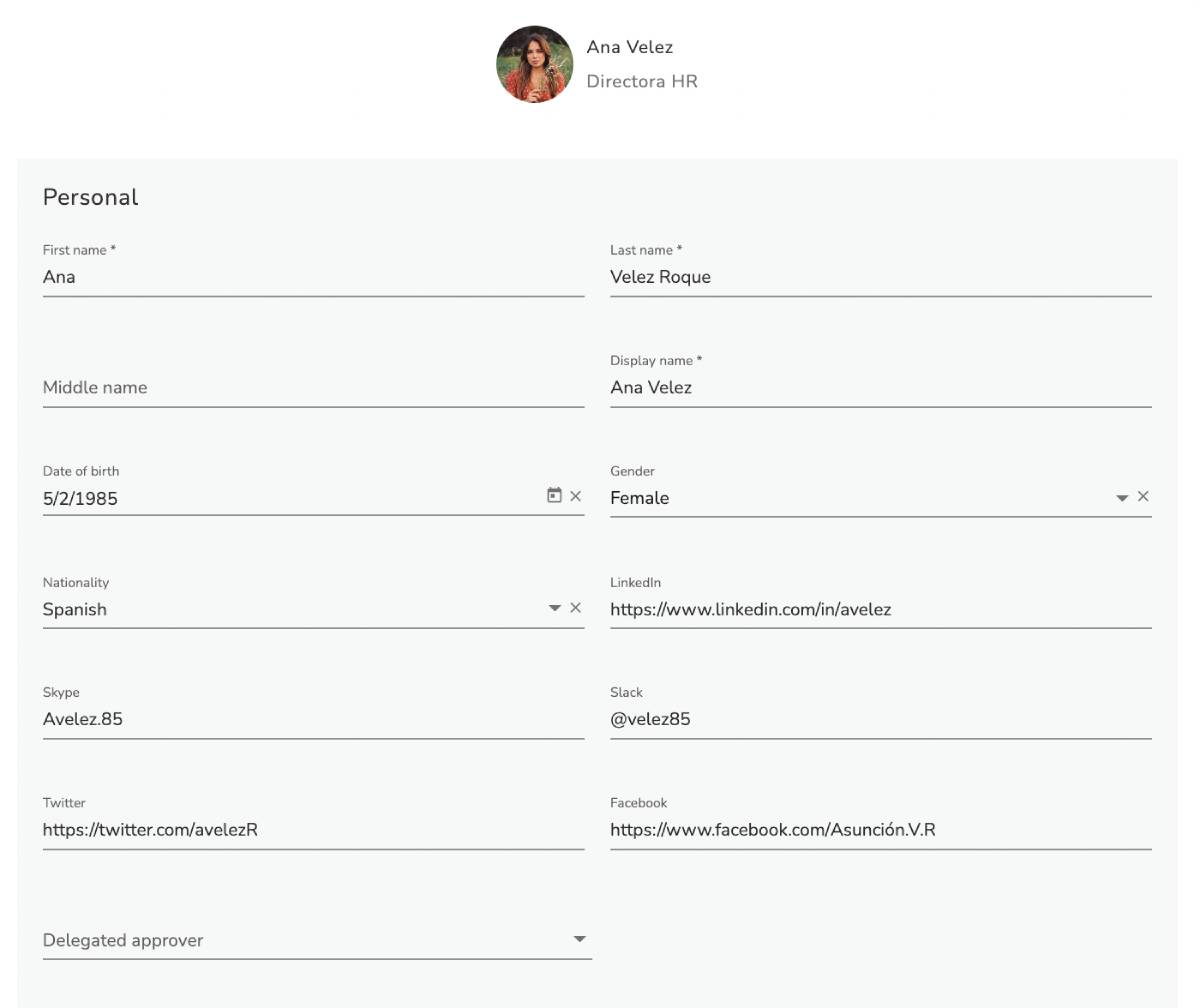 Employee Database Template in Excel