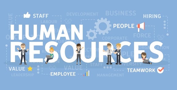 Main job titles in human resources